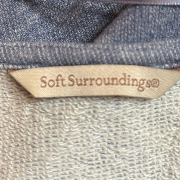 Soft Surroundings Blue Sweater size Small - Picture 4 of 6